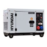 Hyundai - groupe électrogène dhy8600se - t diesel insonorisé triphasé 7, 9 kva et monophasé 6 kw Hyundai - groupe électrogène dhy8600se - t diesel insonorisé triphasé 7, 9 kva et monophasé 6 kw