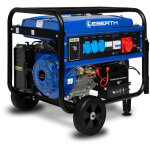 Groupe �lectrog�ne essence 5500w 13cv 400v 230v avr roues ? eberth