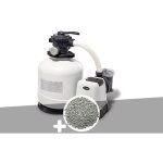 Groupe de filtration � sable sx3200 10 m� / h + 30 kg de z�olite - intex