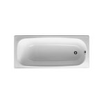 Jika - groupe roca) riga 160 x 70 cm baignoire droite en acier émaillé, sans pieds, blanc (h2340600000001) ... Jika - groupe roca) riga 160 x 70 cm baignoire droite en acier émaillé, sans pieds, blanc (h2340600000001) ...