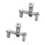 Groupe roca) riga paire de pieds en m�tal pour baignoire 105x70cm (h2940000000001) - jika