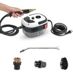 Grzbudsvk 2500w nettoyeur vapeur, nettoyeur vapeur professionnel avec 3 t�tes de brosse r�glables sur ...