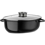 Gsw - cocotte en fonte d'aluminium ceramica xl - 38 cm - ovale - induction