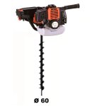 Gt garden - tarière thermique 52 cm3 - 3 cv + mèche 60 mm Gt garden - tarière thermique 52 cm3 - 3 cv + mèche 60 mm