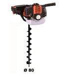 Gt garden - tari�re thermique 52 cm3 - 3 cv + m�che 80 mm