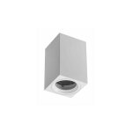 Gtv lighting - petit plafonnier cylindrique sensa mini - aluminium - noir - 11, 5 cm - ip 20