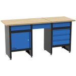 G�de - etabli gw 6 / 1 xl - 170 x 60 cm - 1 porte - 6 tiroirs