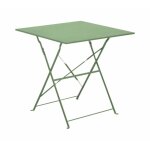 Proloisirs - guridon cuba carr - 70 x 70 cm - amande