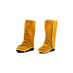 Gutres de soudage en cuir, couvre - bottes et chaussures de soudage rsistants au feu, couvre - pieds ...