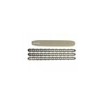 Guide de 45cm + 3 chanes de trononneuse - 72 entraineurs - pas 325 - jauge 0. 58 (1. 5mm)