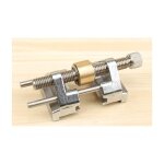 Guide d'afftage en acier inoxydable avec rouleau laiton pour ciseaux  bois fixe angle aiguiseur de ...