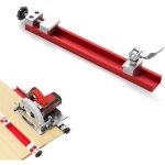 Guide de base de coupe r�glable, pince de positionnement pour scie circulaire, rail de base pour machine ...