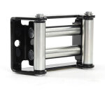 Guide - c�ble de treuil avec 907 - 1587kg - 130 x 80 x 50 mm - avec 4 rouleaux - distance des trous de ...