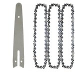 Guide de cha�ne tron�onneuse 6 pouces lame portable mini scie �lectrique �lagage jardin b�cheronnage ...