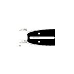 Guide chaine tronçonneuse echo 33cm (13') 3 / 8' lp . 050 Guide chaine tronçonneuse echo 33cm (13') 3 / 8' lp . 050