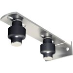 2gt roues et roulettes - guide haut rglable, 2 olives zytel  45 mm pour portail de 24  124 mm