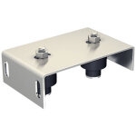 Guide haut r�glable, 2 olives zytel � 45 mm pour portail de 30 � 62 mm