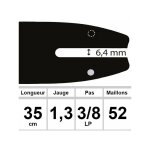 Guide ozaki 35 cm 3 / 8lp 1, 3mm