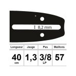 Guide ozaki 40 cm 3 / 8lp 1, 3mm