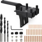 Guide de percage r�glable gabarit de percage charniere gabarit de trou de poche 6 / 8 / 10mm guide de ...