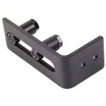 Guide portail coulissant guide de plancher guide de rail porte coulissante rglable en acier au carbone ...