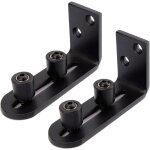 Guide portail coulissant r�glable montage mural roues doubles fond guide pour accessoire de quincaillerie ...