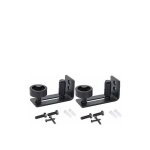 Guide de porte coulissante robuste pour porte de grange, butée 8 en 1 en acier au carbone noir design ... Guide de porte coulissante robuste pour porte de grange, butée 8 en 1 en acier au carbone noir design ...