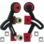 Guides de pr�cision pour des coupes nettes, guide de menuisier d'�tabli en 2 parties, rouleau d'entra�nement ...