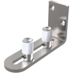 Guide de roulement pour porte coulissante - en acier inoxydable - réglable - avec vis - pour porte de ... Guide de roulement pour porte coulissante - en acier inoxydable - réglable - avec vis - pour porte de ...