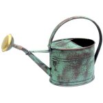 Arrosoir en acier galvanis� avec pomme 1. 75 litres