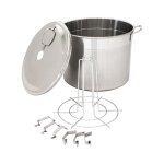 Stérilisateur ou faitout tout inox pour 6 bocaux Stérilisateur ou faitout tout inox pour 6 bocaux