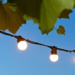 Guirlande electrique et solaire blanc chaud 4, 5m