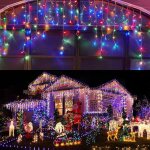 Guirlande lumineuse, 100m 1000leds 8 modes ip65 etanche guirlande lumineuse exterieure avec adapteur ...