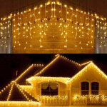 Guirlande lumineuse, 100m 2000leds 8 modes ip65 etanche guirlande lumineuse exterieure avec adapteur ...
