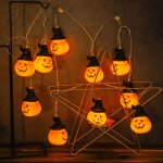 Guirlande lumineuse à 20 led, motifs variés, pour maison, jardin, décoration de fête à thème d'halloween ... Guirlande lumineuse à 20 led, motifs variés, pour maison, jardin, décoration de fête à thème d'halloween ...