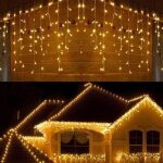 Guirlande lumineuse, 30m 300leds 8 modes ip65 etanche guirlande lumineuse exterieure avec adapteur alimentatio ...