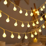 Guirlande lumineuse �toile 30 m, 300 led, d�coration pour camping et cr�che avec clignotant