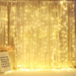 Guirlande lumineuse ext�rieur et interieur, 100m 600 led, guirlande lumineuse sapin avec prise modes ...