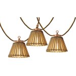 Guirlande lumineuse ext�rieur natura bois bambou 8m