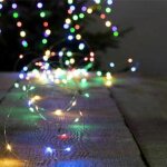 Guirlande lumineuse ext�rieur solaire coper 10m multicolore - paris prix