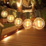 Guirlande lumineuse ext�rieure et int�rieur, 10 + 1 ampoules etanche 3m de guirlande guinguette d�coration ...