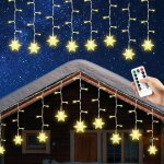 Guirlande lumineuse flocon de neige, 4 m 96 led, 8 modes, pour noël, mariage, anniversaire, jardin, chambre ... Guirlande lumineuse flocon de neige, 4 m 96 led, 8 modes, pour noël, mariage, anniversaire, jardin, chambre ...