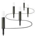 Guirlande lumineuse de jardin osram led endura garden pole mini, pour usage ext�rieur, blanc chaud, 5 ...