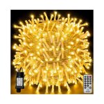 Guirlande lumineuse led 100m 1000led, guirlande lumineuse de nol ip44 tanche avec tlcommande et minuterie, ...