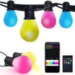 Guirlande lumineuse led, 12 sc�nes et 10 combinaisons d'ambiance, 120 modes pr�d�finis, 8, 5 m�tres / ...