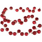 Guirlande lumineuse piles 40 led 40 boules de noël ip 44 8 effets d'éclairage rouge Guirlande lumineuse piles 40 led 40 boules de noël ip 44 8 effets d'éclairage rouge