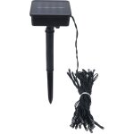 Guirlande lumineuse solaire 30 led lampe d�corative avec 8 modes pour f�tes de mariage blanc chaud