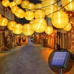 Guirlande lumineuse solaire d'extrieur ? 7 m, 30 led, 8 modes, clairage solaire tanche pour jardin, ...
