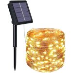 Guirlande lumineuse solaire, lumi�res de jardin (100 led 8 modes)10m / 33ft, exterieur �tanche lampe ...