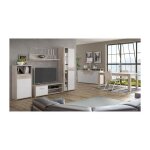 Les tendances - gulada ensemble meuble tele - buffet - table a manger - contemporain - blanc et decor ... Les tendances - gulada ensemble meuble tele - buffet - table a manger - contemporain - blanc et decor ...